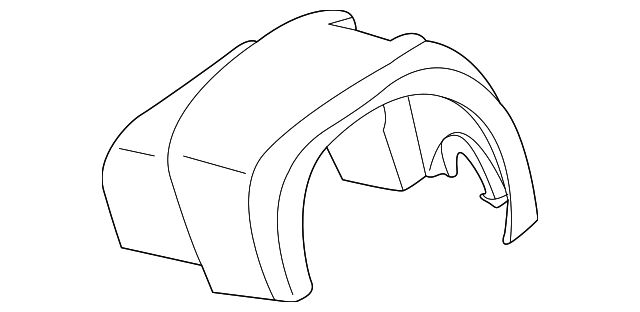 48471-7B002 Деталь UPPER CLMN COVER