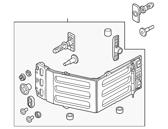 8C3Z-99286A40-B Деталь BED EXTENDER, LEFT