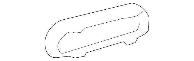 1AS83JB5AA Деталь PRESSURE VENT, RIGHT
