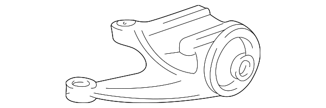 50810-SL0-010 Деталь RUBBER, RR. ENGINE MOUNTING (MT)