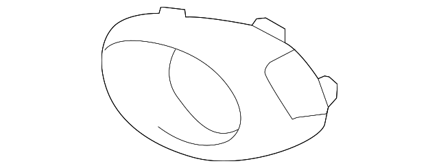 6400D572 Деталь BEZEL, RIGHT