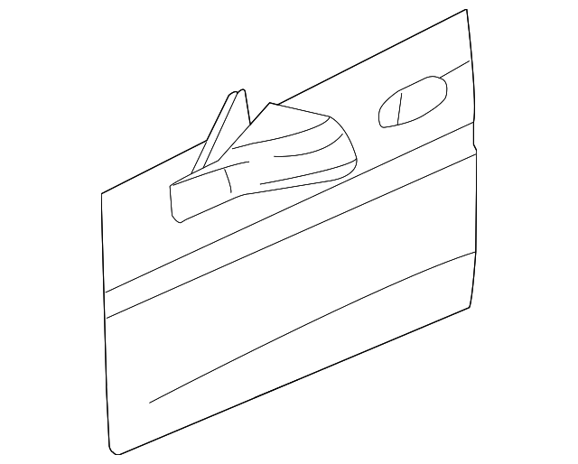 25948276 Деталь OUTER PANEL, LEFT