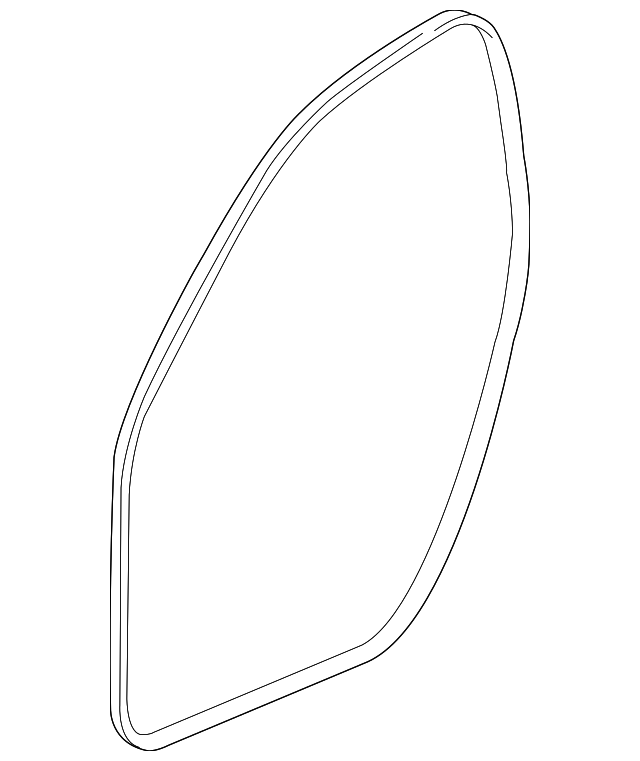19120399 Деталь DOOR W'STRIP, LEFT