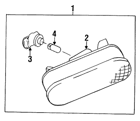 Protege SIDE MARKER LAMPS