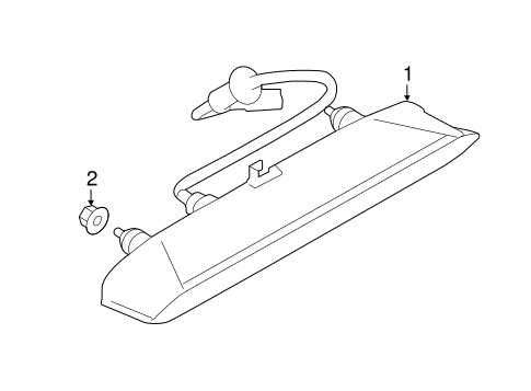 Outback HIGH MOUNTED STOP LAMP