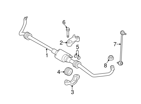 750Li xDrive STABILIZER BAR & COMPONENTS 2
