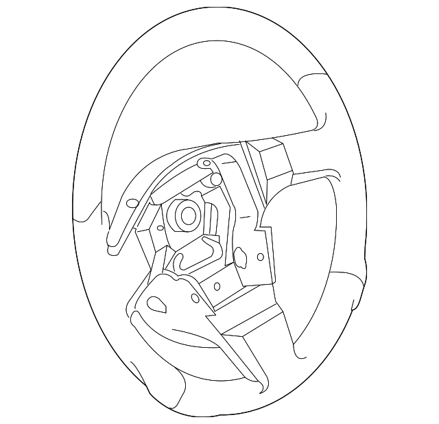 48430CM30A Деталь STEERING WHEEL