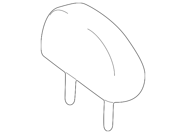 89700-25300-FBP Деталь HEADREST, RIGHT