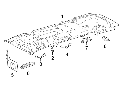Ascender INTERIOR TRIM - ROOF