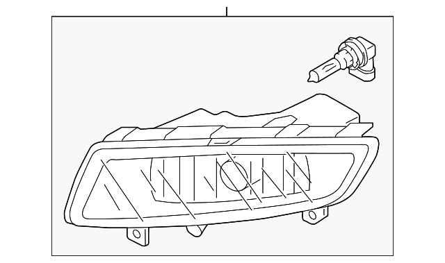 561-941-700-B Деталь FOG LAMP ASSY, RIGHT