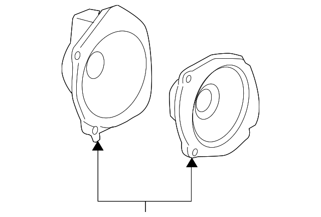 22699255 Деталь FRONT DR SPEAKER, RIGHT