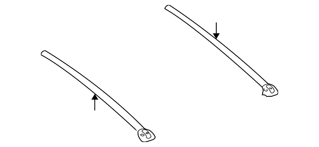 TD90ABEAK Деталь CROSS BAR, LEFT