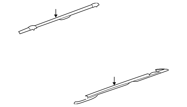 5113037AB Деталь SIDE RAIL ASSY, LEFT
