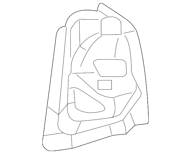 5065868AD Деталь TAIL LAMP POCKET, RIGHT