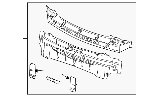 5065920AF Деталь REAR BODY PANEL