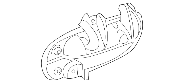 15291303 HANDLE, OUTSIDE, LEFT