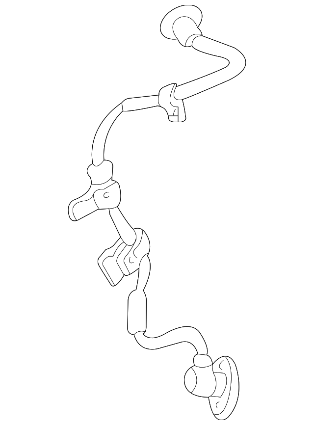 95681-25000 ABS SENSOR, LEFT