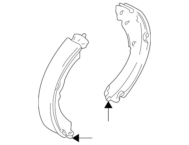 58305-25F00 BRAKE SHOES