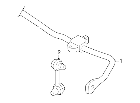 Phaeton STABILIZER BAR & COMPONENTS