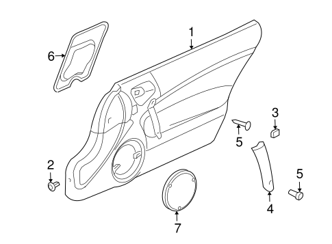 Viper INTERIOR TRIM - DOOR