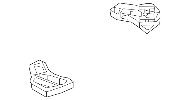 849A84GA2A Деталь SPACER, RIGHT