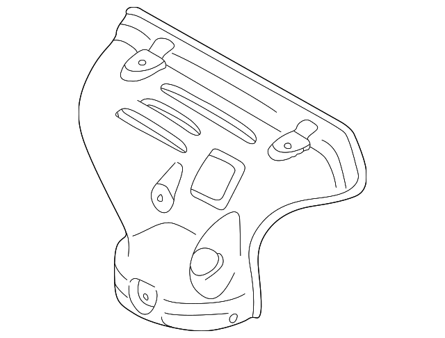 ZM01-13-390 Деталь HEAT SHIELD