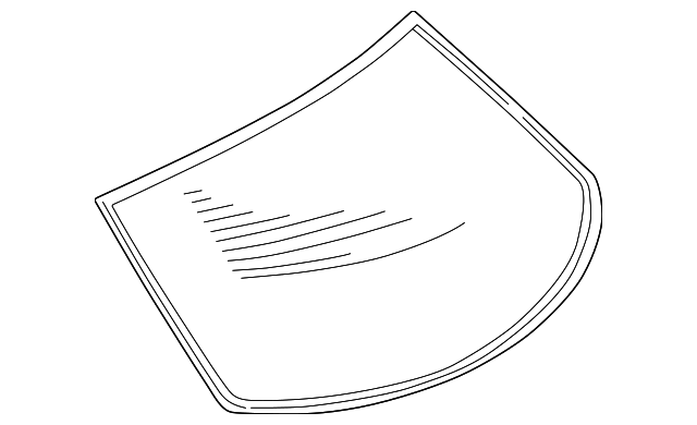 87110-2C020 Деталь LIFT GATE GLASS
