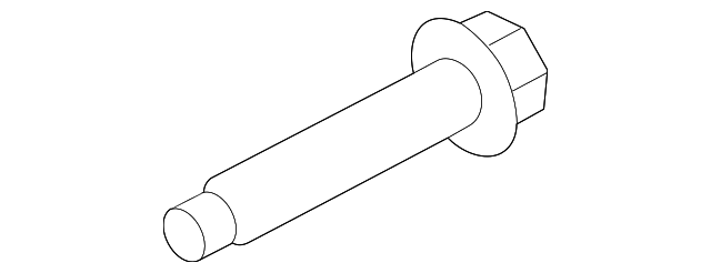 -W716341-S439 Деталь LOWER CNTRL ARM REAR BOLT, RIGHT