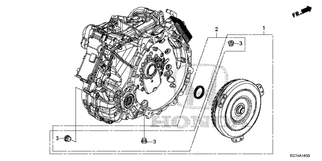 PILOT AT TORQUE CONVERTER (9AT)
