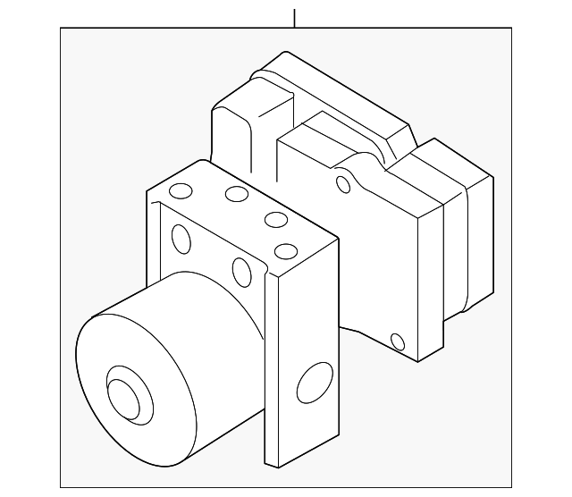 C3Y7-43-7AZA Деталь ABS CONTROL UNIT