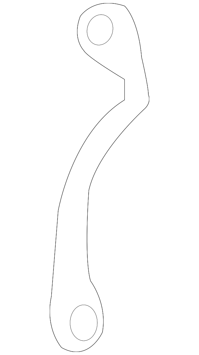 15193423 Деталь BUMPER COVER BRACE, RIGHT