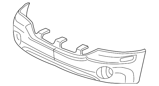 12335748 Деталь BUMPER COVER