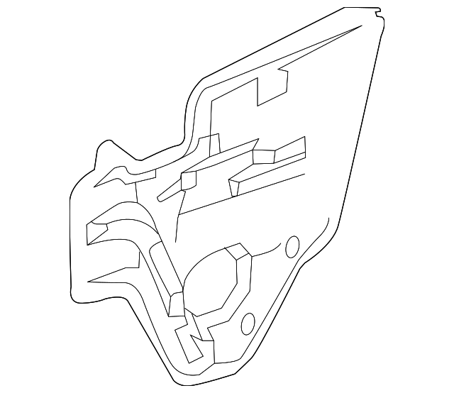 82860-5AA0A Деталь WATER SHIELD, RIGHT