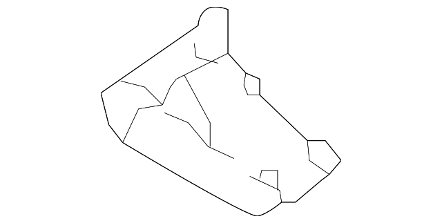 82953-5AA0A Деталь DOOR TRIM PANEL BRACKET, LEFT