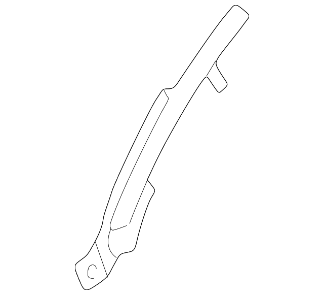 4780132AD Деталь REAR GUIDE, RIGHT