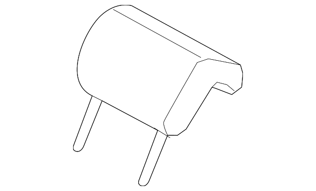89760-1F0003GE Деталь HEADREST, CENTER
