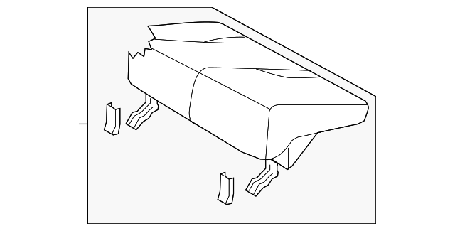 89200-1F1034BK Деталь SEAT CUSHION