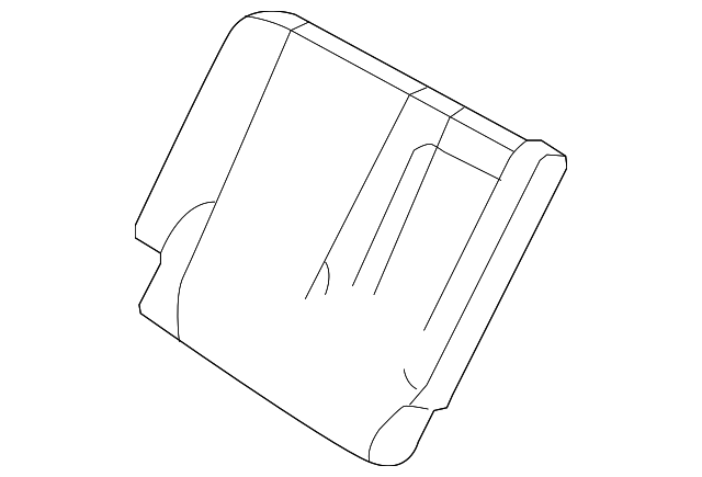 89470-1F1124GE Деталь SEAT BACK COVER