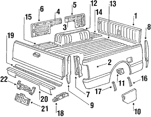 Pickup BOX ASSEMBLY