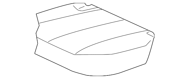 MR966359YA Деталь CUSHION COVER, LEFT