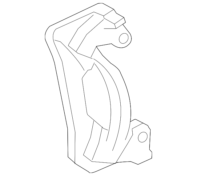 47822-0C020 MOUNT BRACKET, LEFT