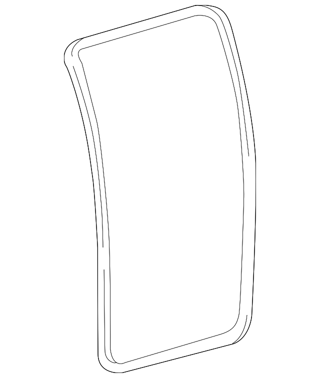 YC3Z-7825324-AA Деталь WEATHERSTRIP, LEFT