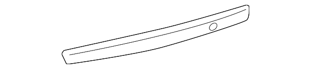76801-02360-H0 Деталь LICENSE MOLDING