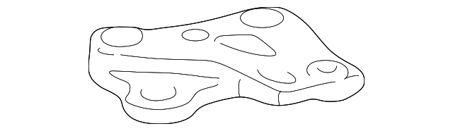 12325-21010 Деталь MOUNT BRACKET, LEFT