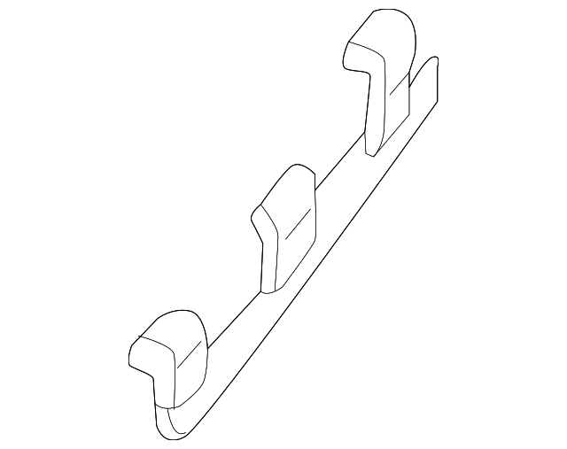 004-991-06-70 Деталь ROOF MOLDING CLAMP, RIGHT