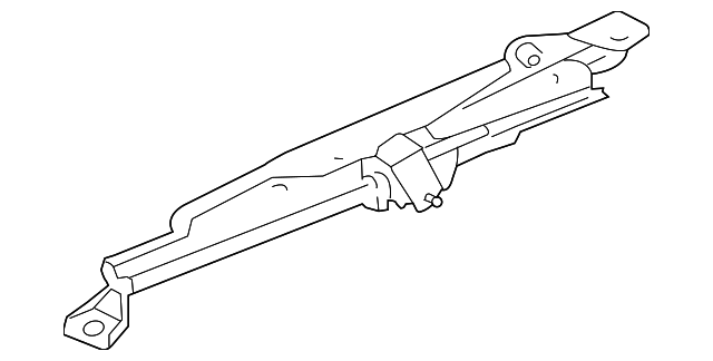 MR966391 Деталь SEAT TRACK, RIGHT