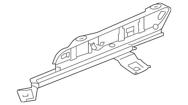 MR595467 Деталь SEAT TRACK, LEFT