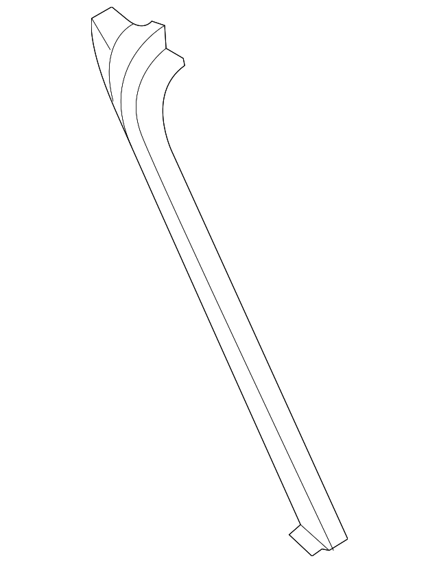 BPYK-71-44Y Деталь PILLAR, LEFT