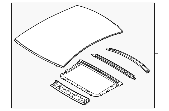 G31004GAAB ROOF PANEL