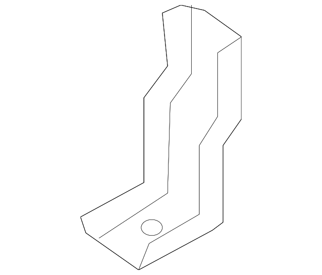 79183-7Y030 Деталь INNER PANEL BRACKET, LEFT